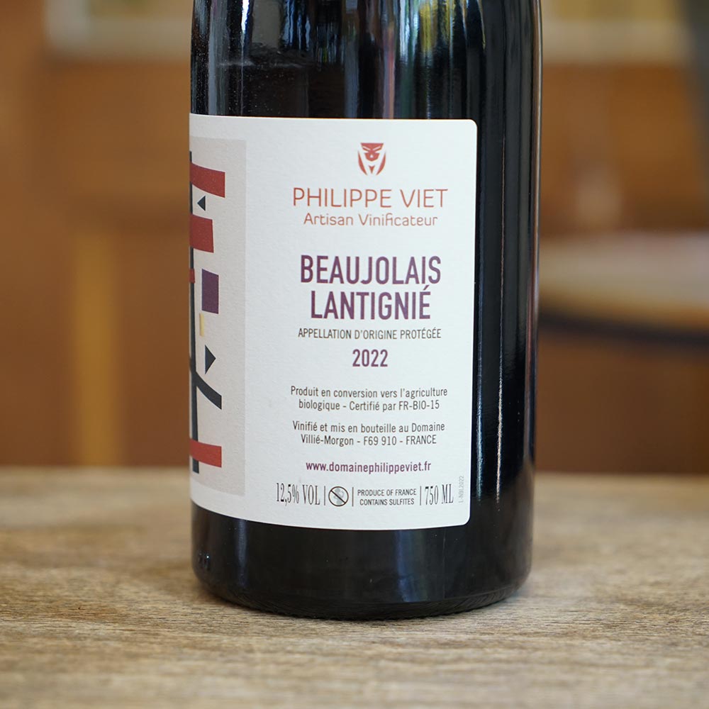 Beaujolais Lantignié 2022 - Philippe Viet