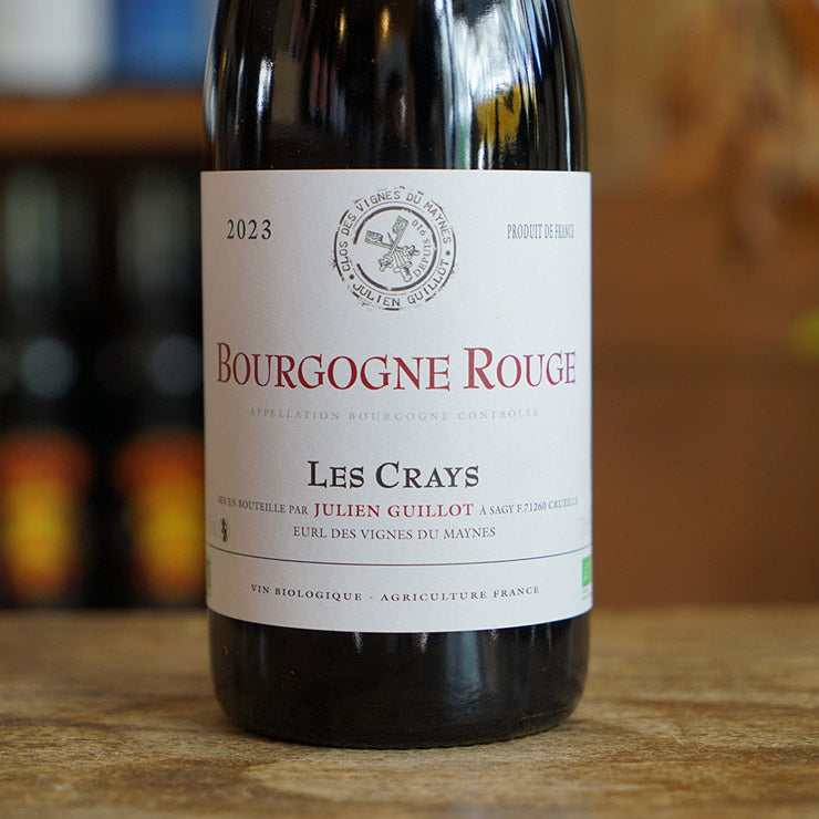 Bourgogne Rouge "Les Crays" 2023 - Julien Guillot