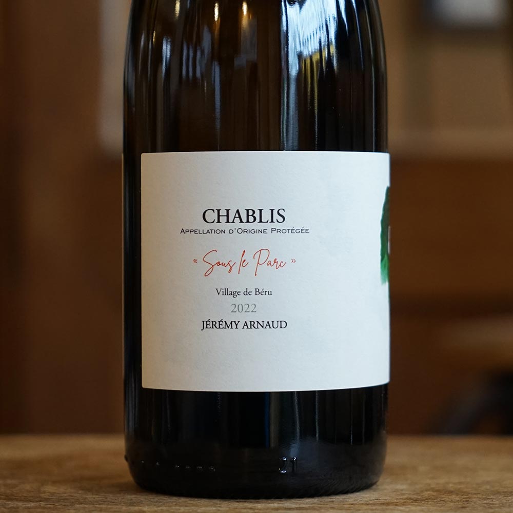 Chablis "Sous le Parc" Village de Béru 2022 - Jérémy Arnaud