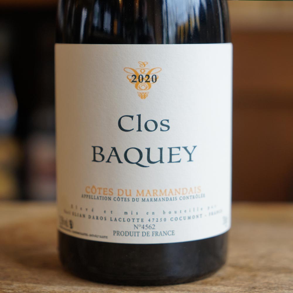 Clos Baquey 2020 - Elian Da Ros