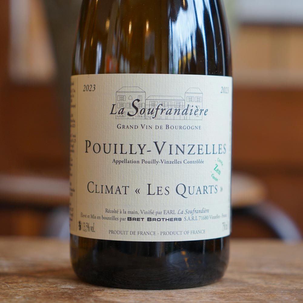 Pouilly-Vinzelles "Les Quarts" 2023 - La Soufrandière