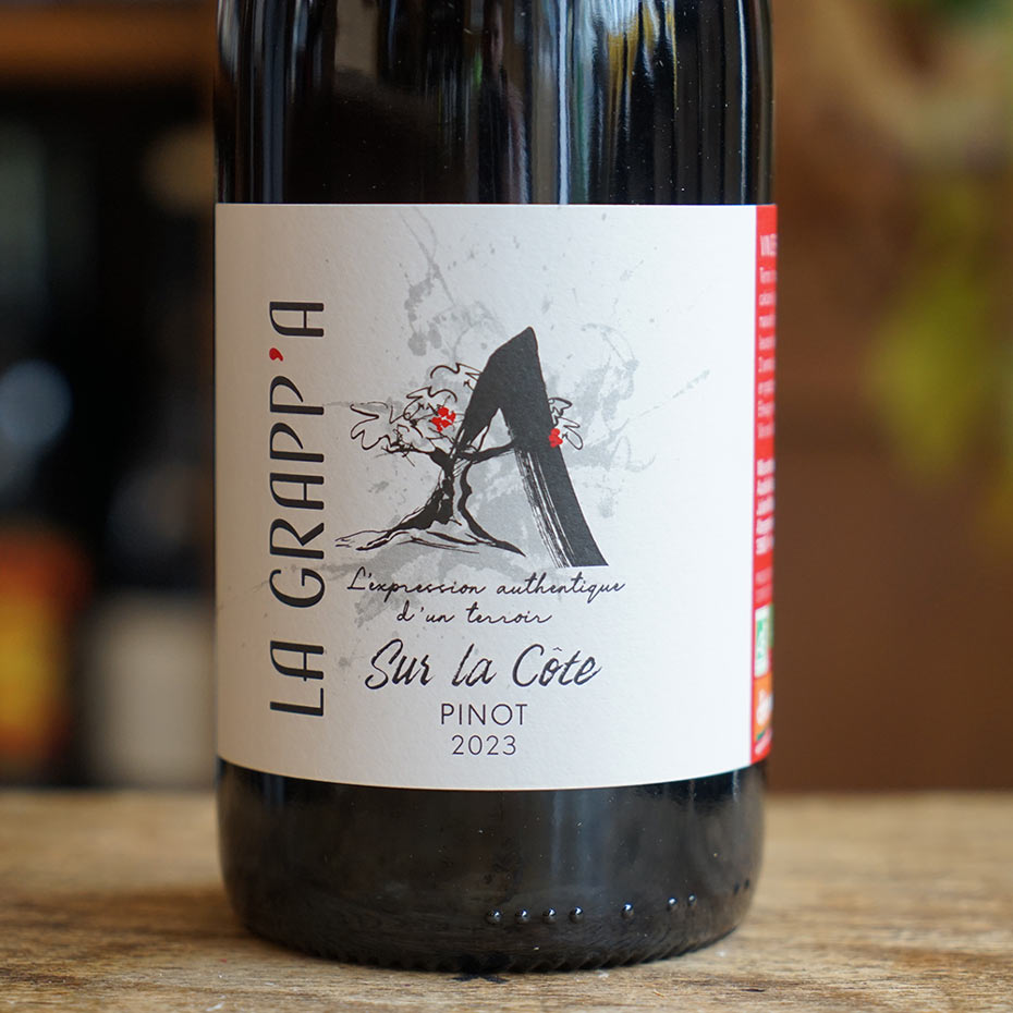 Pinot Noir "Sur la Côte" 2023 - Domaine La Grapp'A