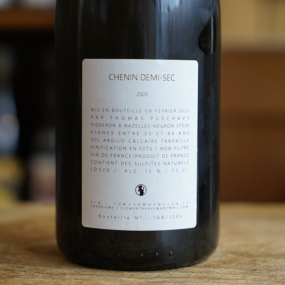 Chenin Demi Sec 2020 - Thomas Puéchavy