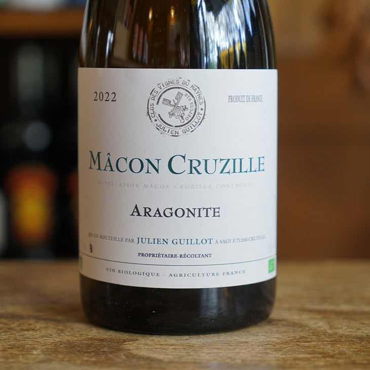 Mâcon Cruzille Aragonite 2022 - Julien Guillot